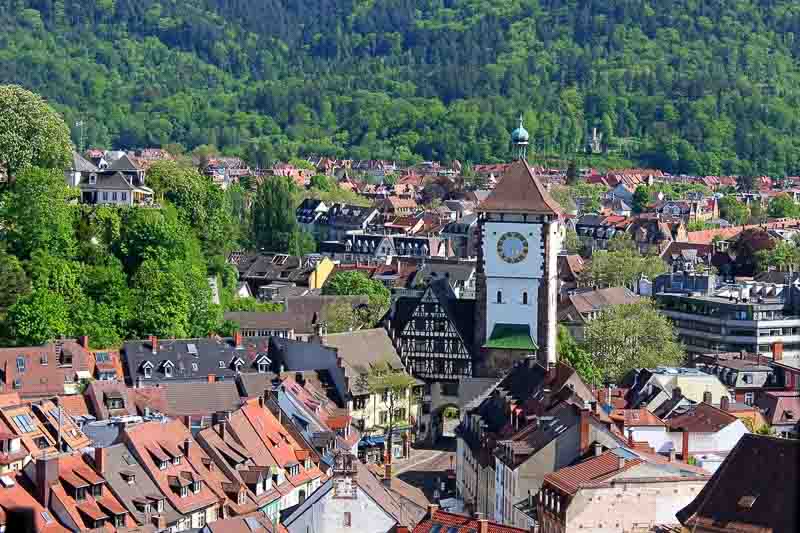 View of Schwabentor, Freiburg