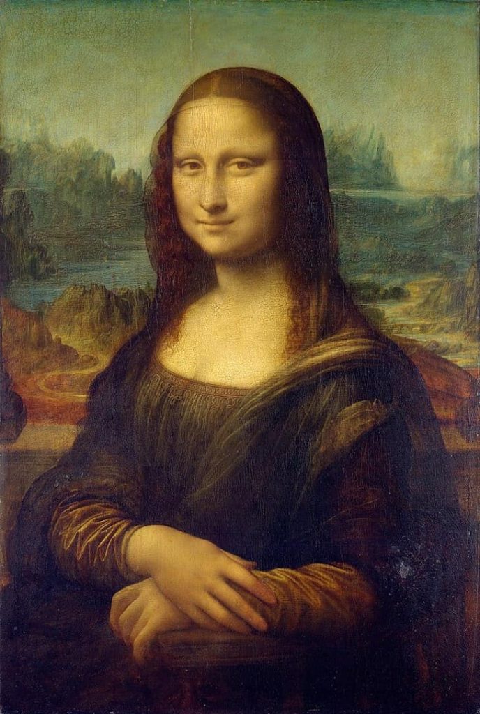 Mona Lisa, finished by Leonardo da Vinci, Clos Luce
