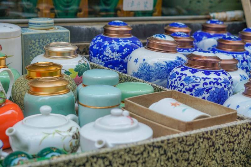 Cat street antique market Hong Kong