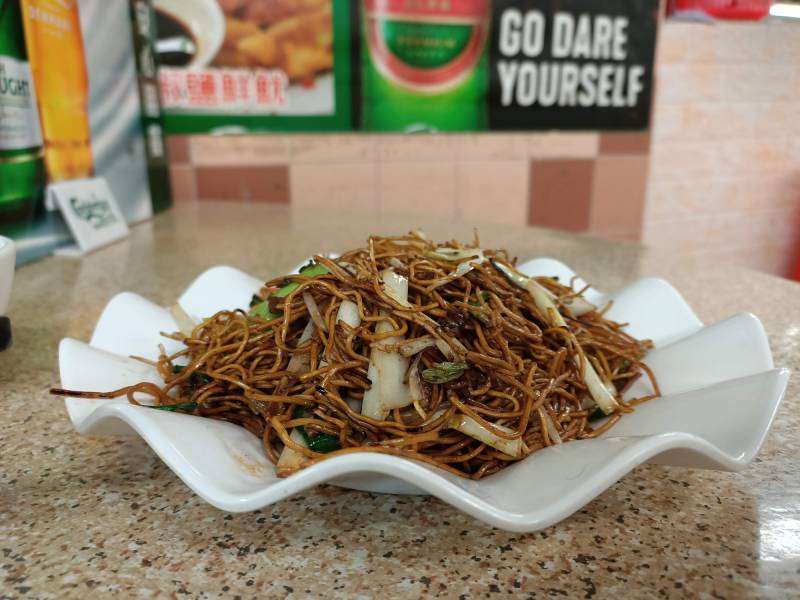 Fried Noodle Wan Chai Market