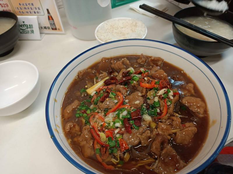 Spicy Beef Wan Chai Market