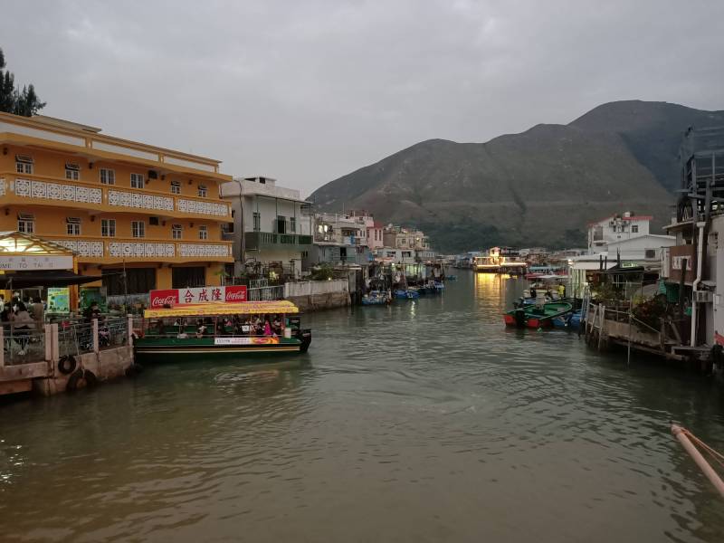Tai O Lantau island